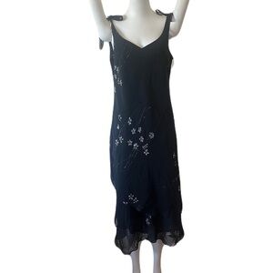 Evan Picone Floral Midi Asymmetrical Dress Size 12